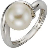 ZEEme Pearls Fingerring »925/- Sterling Silber Perle«, weiß + weiß