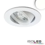 ISOLED Slim68 1er rund weiß