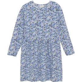 MINYMO Sommerkleid MIDress LS AOP in Blau | Gr.: 98