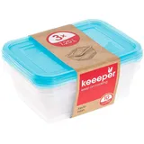 KEEEPER Fredo Fresh, 1,25 Liter, eckig Blau