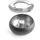 HENDI Aschenbecher, Schwarz, ⌀105x(h)58mm - Hendi