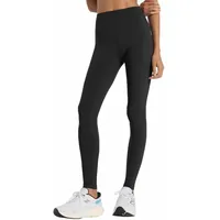 New Balance Sleek Pocket High Rise Damen Lauftights (Schwarz