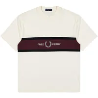 Fred Perry Embroidered Panel T-Shirt