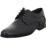 LLOYD Herren Schnürhalbschuhe Levin, Männer Businessschuhe,Derby,Normalweit,schnürschuhe,schnürer,Businessschuhe,Derby,Man,SCHWARZ,44.5 EU / Schwarz - 44.5