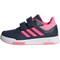 adidas Unisex Kinder Tensaur Hook and Loop Shoes, Shadow Navy/Pink/Bliss Pink, 38 2/3