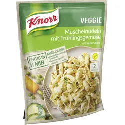 Knorr Veggie Muschelnudeln mit Frühlingsgemüse in Kräutersauce 155G