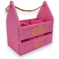 UNUS Flaschenhalter pink I wanna have sekt with you