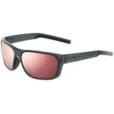 Bollé Bolle Strix Polarisierte Sonnenbrille - Black Crystal Matt - Polarized Brown Pink/CAT3