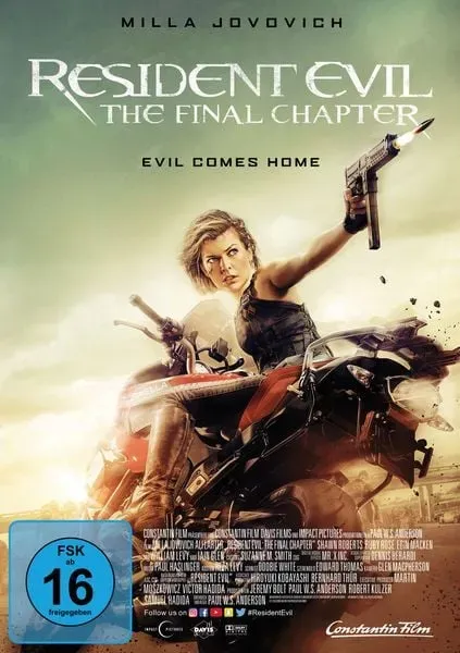 Preisvergleich Produktbild Resident Evil: The Final Chapter