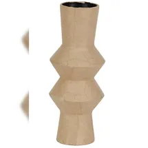 Décopatch Twistyvase 30 cm - Braunes Pappmaché