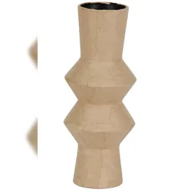 Décopatch Twistyvase 30 cm - Braunes Pappmaché