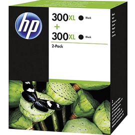 HP 300XL 2x schwarz
