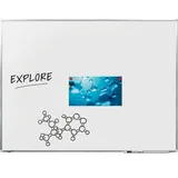 Legamaster Whiteboard 90 x 120 cm Grau/Weiß