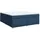 vidaXL Boxspringbett 180 x 200 cm Blau