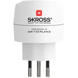 SKROSS Reiseadapter Weiß
