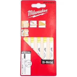 Milwaukee - Stichsägeblatt Holz für Laminat-/Parkettböden Bi-Metall 60x1,9mm, um...