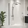 Badplaats Duschwand Florida 90 x 200cm Glas Duschabtrennung Schwarz - Walk-In Dusche Nano