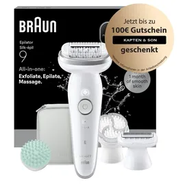 Braun Silk-épil 9 SkinSpa Weiß