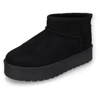 Dockers by Gerli Damen Stiefelette gefüttert Schwarz - Schwarz