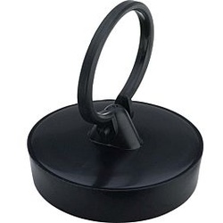 Viega Ventilstopfen 107352 Ø 45,5mm, Kunststoff schwarz, mit Schlüsselring