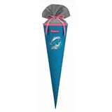 Step By Step Dolphin Pippa 70cm hellblau/neonpink (213249)
