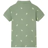 vidaXL Kinder-Poloshirt Khaki 140