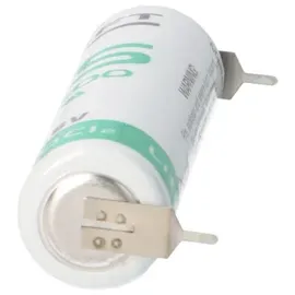 Saft Lithium 3,6V Batterie LS14500-2PF AA +/-