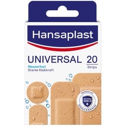 Hansaplast Universal Pflasterstrips wasserfest 20 St