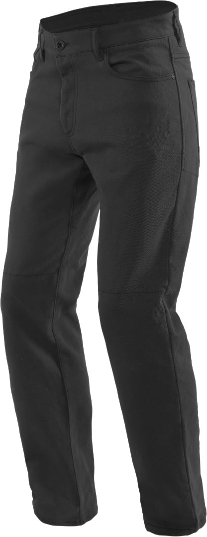 Dainese Casual Regular Motorfiets textiel broek, zwart, 43 Voorman