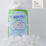 POWER FÜLL Kissenfüllung Power Füll 5 x 5 kg Weiß