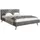 Fdm ZUZA 180 x 200 cm Grau