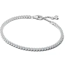 Pandora Tennisarmband für Damen Silber Zirkonia, 16 cm