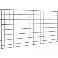 2025 Moderne Teichzaun Set 5er-set Grün 100x50cm Stahl - Metallzäune designMöbel 4062050 - Grün