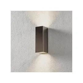 Lcd Außenwandleuchte Edelstahl 9,0 cm GU10 1050 lm grau
