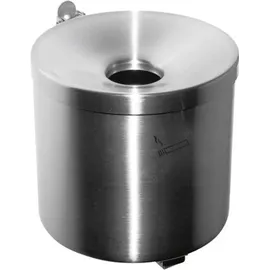 Tkg Sicherheitswandascher Ø150xH145mm silberfarbig m.Kippvorrichtung TKG