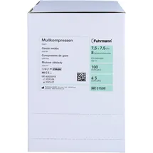 FUHRMANN GMBH Mullkompressen Set 7.5x7.5cm 8-fach a5 steril