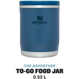 Stanley Thermo-Lunchbox ADVENTURE TO-GO FOOD JAR | 0,53L Abyss Grau