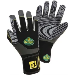 L+D Vibrationsschutzhandschuhe Schock Absorber schwarz / grau Gr. XL - 19711-XL