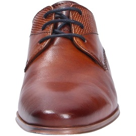 Bugatti Herren Businessschuhe, Männer Business Schnürer,Office,büro,Freizeit,Schnuerschuhe,Schnuerer,straßenschuhe,Cognac (6300),43 EU | Gr.: 43