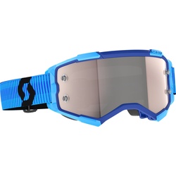 Scott Fury Chrome Motocross Brille, schwarz-blau für Männer
