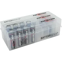 Ansmann Batteriebox für AAA Micro, AA Mignon Akkus &