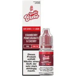 Ohm Brew Double Brew Cranberry Pomegranate & Cherry NicSalt Liquid 10ml / 10mg