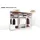 STAUD Schwebetürenschrank Sonate Lucca mit Spiegel 280 x 222 x 68 cm Grau