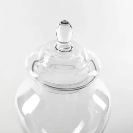 Five Bonbonniere Glas auf Fuß 2,1 l 5 St.
