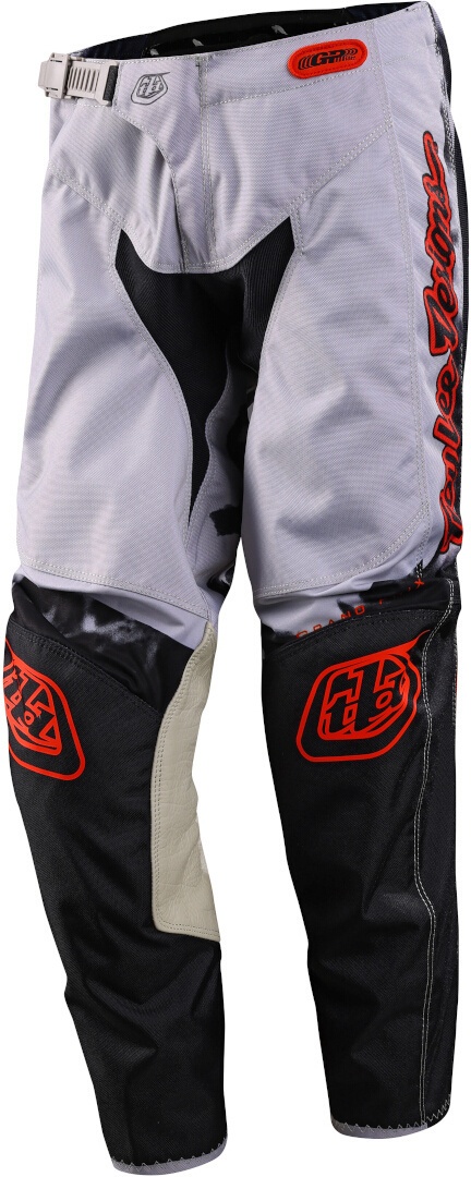 Troy Lee Designs GP Astro Jeugd Motorcross Broek, grijs-oranje, 26