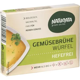 Naturata Gemüse-Brühwürfel hefefrei, ohne Palmöl bio