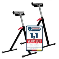 Melko Rollenbock höhenverstellbar 66-105 cm Rollbock inkl. 1 Paar