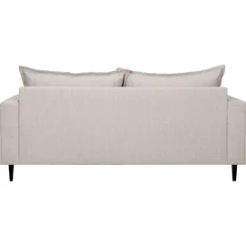 Home Affaire 2-Sitzer HOME AFFAIRE "VEYRAS, hoher Sitzkomfort, Maße B/T/H: 162/84/76 cm", beige, B:162cm H:76cm T:84cm, 100% Polyester, Sofas, mit Wellenunterfederung, incl. Rückenkissen und Zierkissen