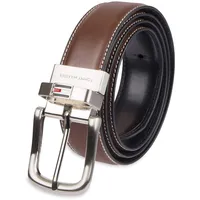 Tommy Hilfiger Men's Belt Brown Black Size 36 - 36