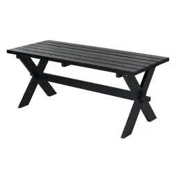 Parktisch Nostalgi – Gartentisch aus Kiefer/Fichte, Natur – Holztisch 177 x 76 x 72 cm – Outdoortisch für Balkon, Terrasse, Garten